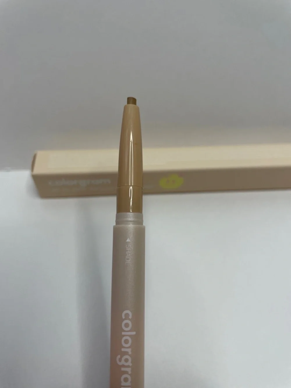 NIB colorgam Nude Beige All-in-One Eyeliner Pen. #01. Warm Tone.